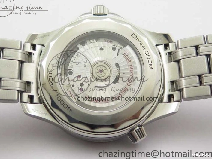 1228 Seamaster Diver 300M ORF 1:1 Best Edition Blue Ceramic Blue Dial on SS Bracelet A Breathable 7869